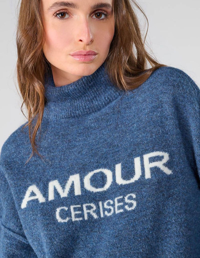 Jersey Le Temps des Cerises Darry Azul Mujer