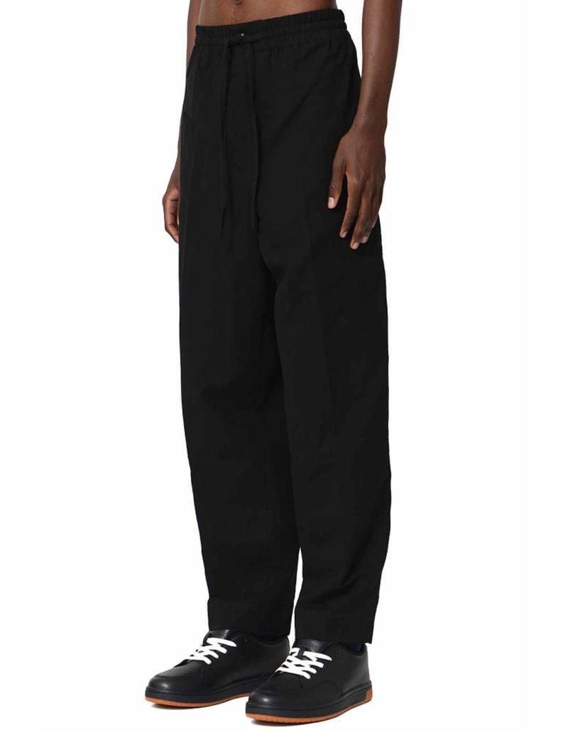 Pantalón Jogger Kenzo con Cordones Negro Hombre