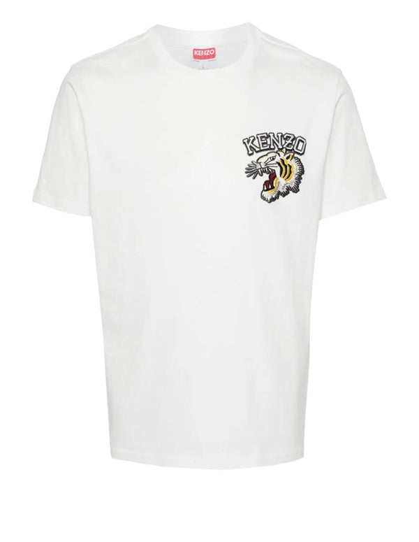 Camiseta Kenzo Varsity Jungle Blanca Hombre