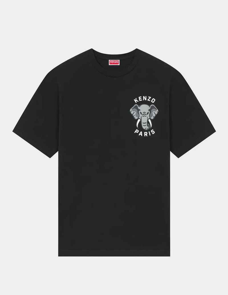 Camiseta Kenzo Elephant Negra Hombre