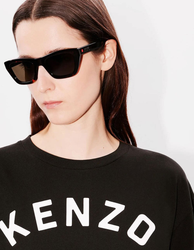 Camiseta Kenzo Oversized Lucky Tiger Negra Unisex