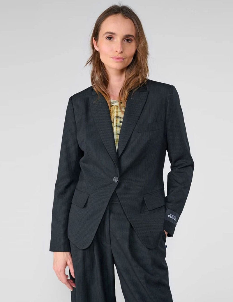 Blazer Le Temps des Cerises Evera Negra Mujer