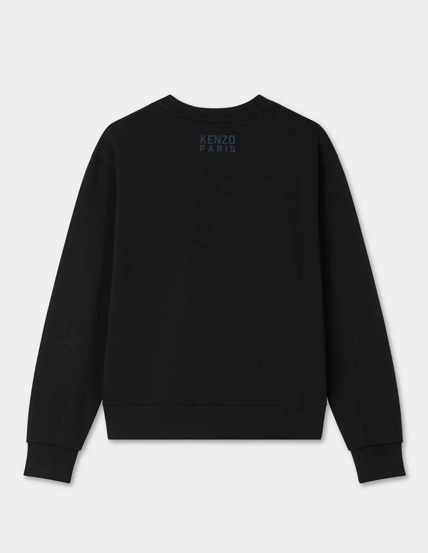 Sudadera Kenzo Happy Tiger Bordada Negra Hombre