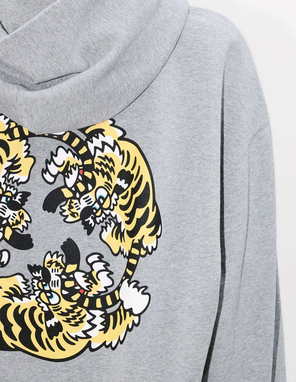 Sudadera con Capucha Kenzo Verdy Market Gris Unisex