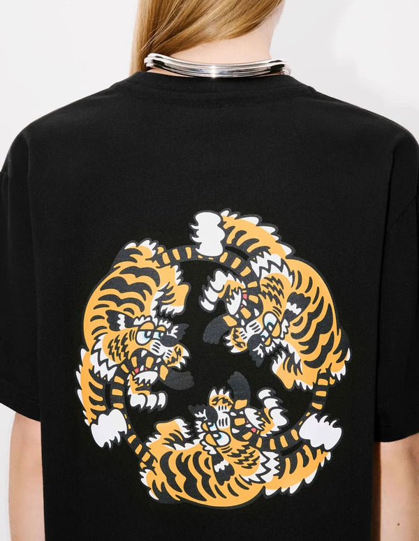 Camiseta Kenzo Verdy Market Negra Unisex