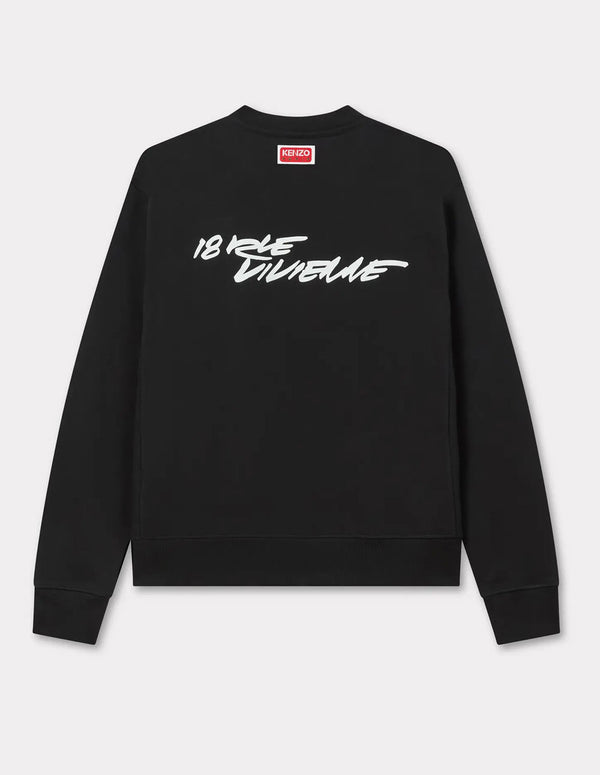 Sudadera Kenzo x Futura 2000 Negra Hombre