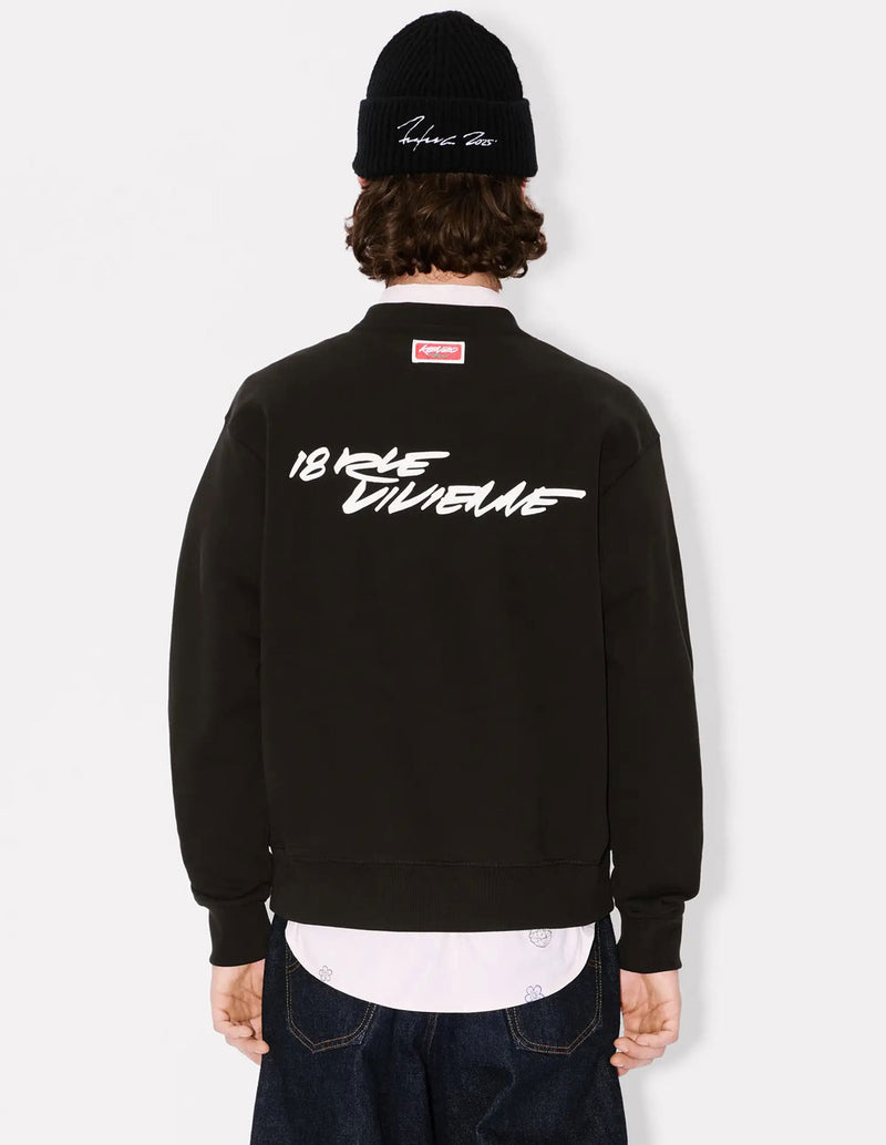 Sudadera Kenzo x Futura 2000 Negra Hombre