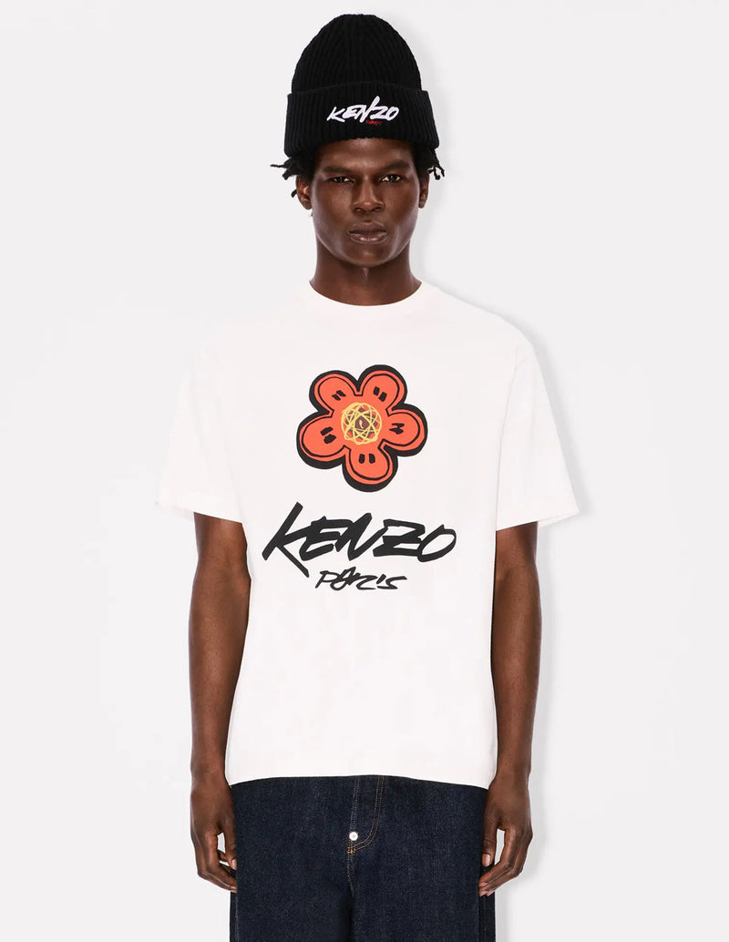 Camiseta Kenzo x Futura 2000 Blanca Hombre