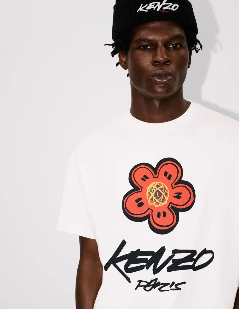 Camiseta Kenzo x Futura 2000 Blanca Hombre
