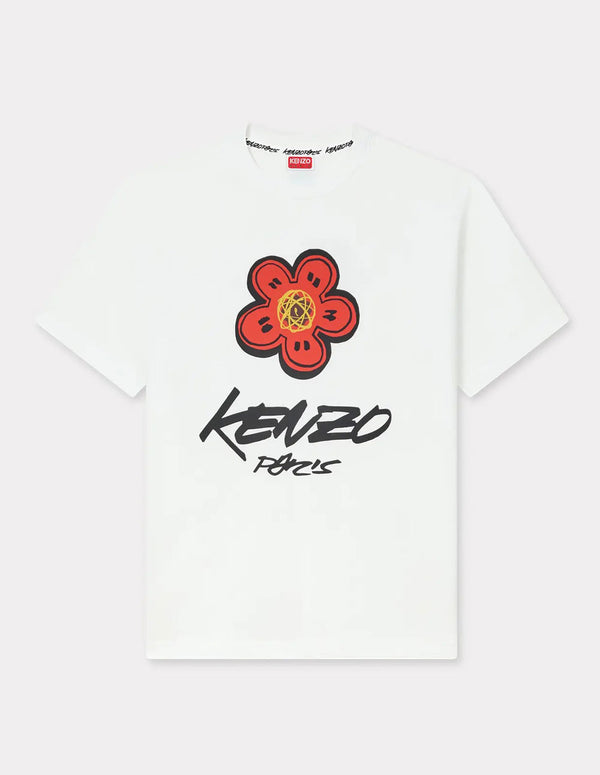 Camiseta Kenzo x Futura 2000 Blanca Hombre