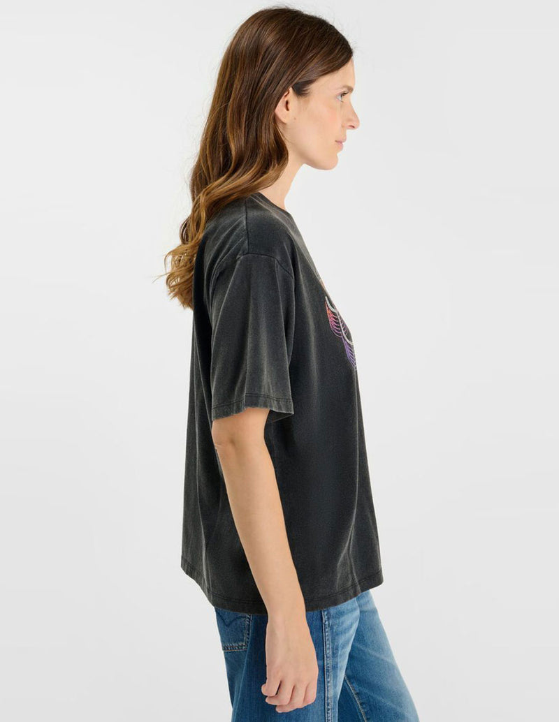Camiseta Le Temps des Cerises Finode Negra Mujer