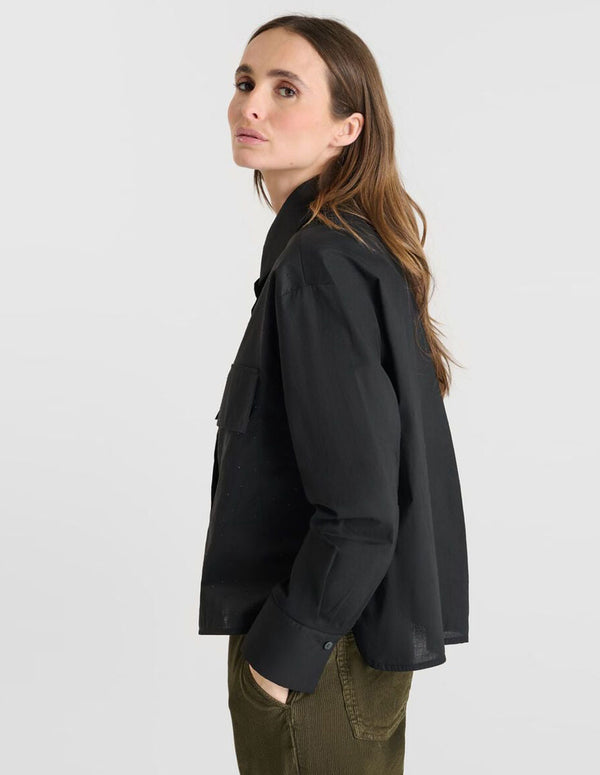 Camisa Le Temps des Cerises Gullin Negra Mujer