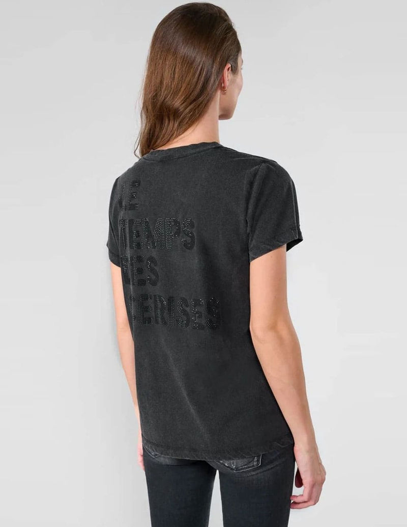 Camiseta Le Temps des Cerises Hagri Negra Mujer