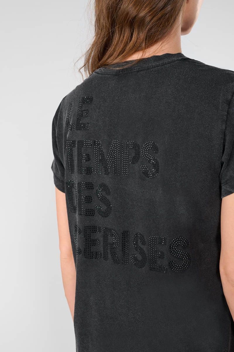 Camiseta Le Temps des Cerises Hagri Negra Mujer