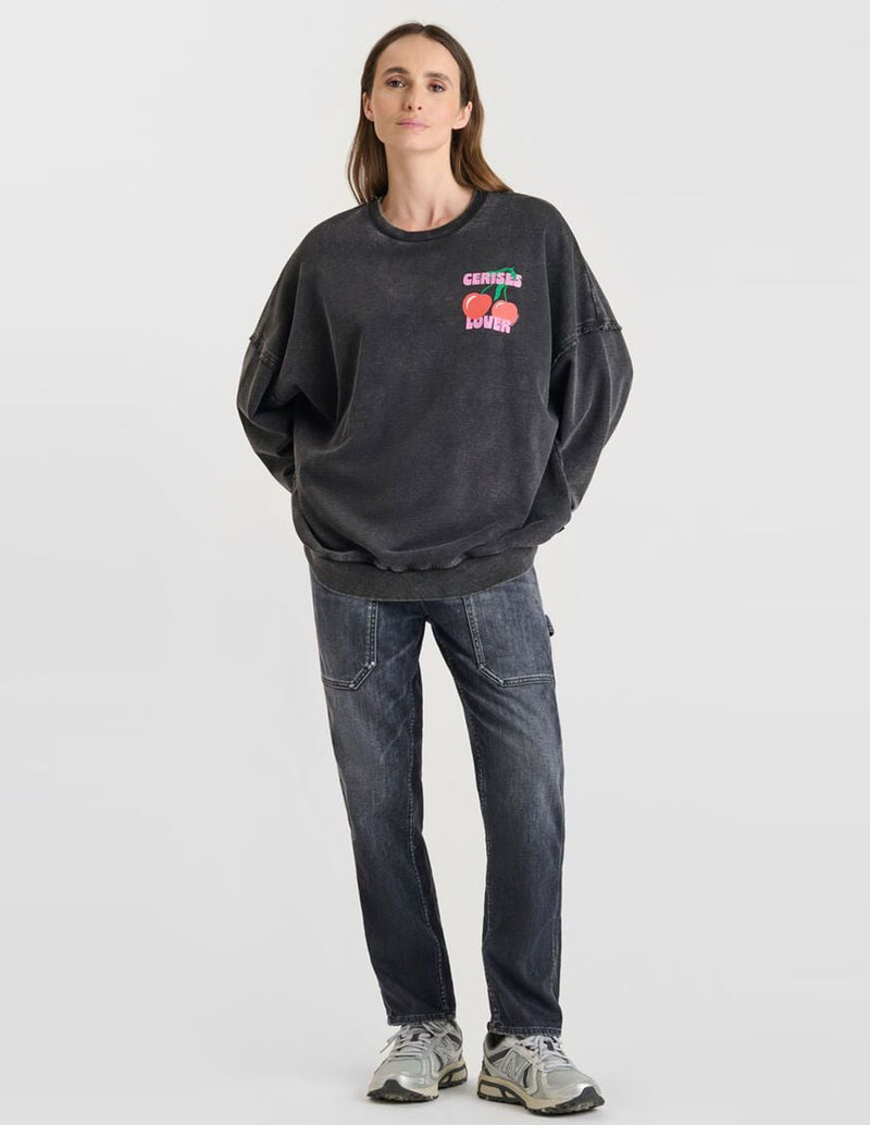 Sudadera Le Temps des Cerises Jules Negra Mujer