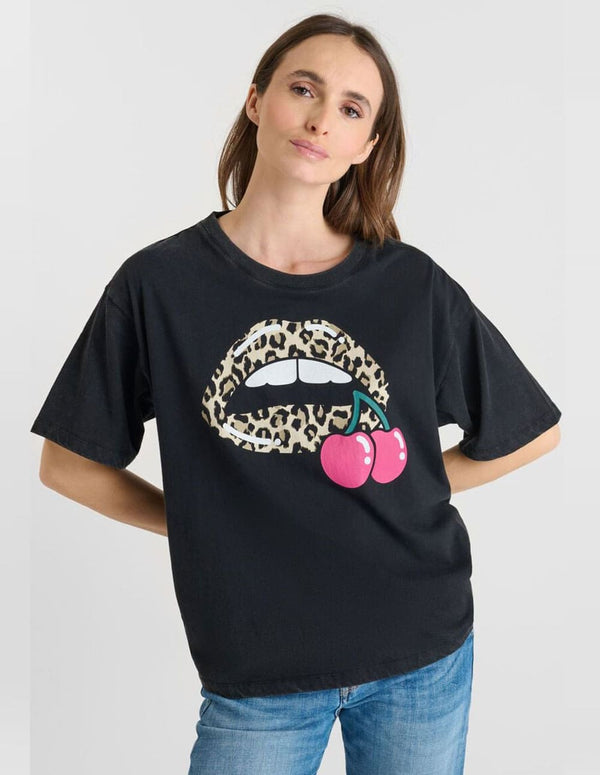 Camiseta Le Temps des Cerises Kany Negra Mujer
