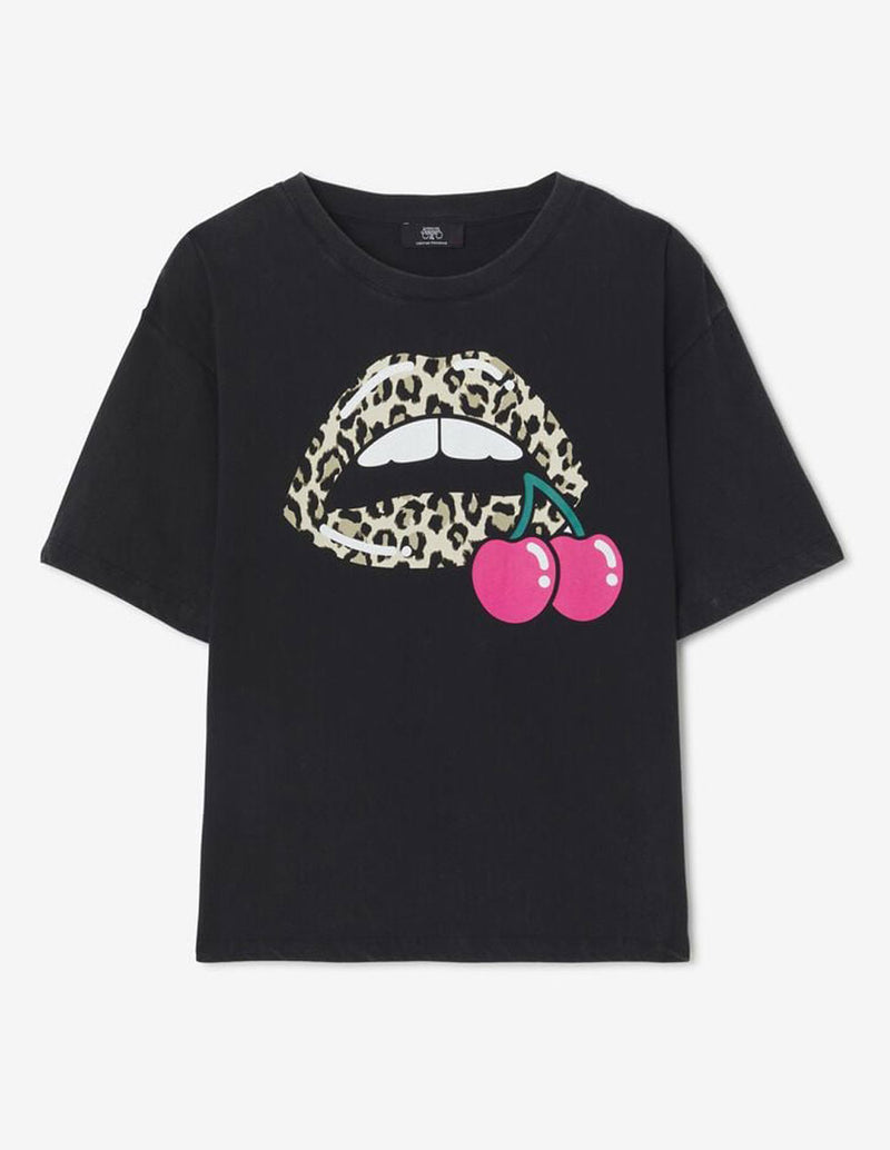 Camiseta Le Temps des Cerises Kany Negra Mujer