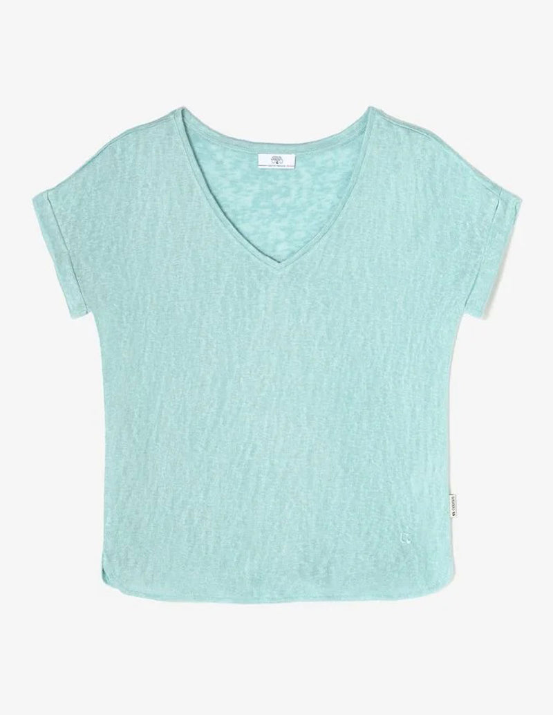 Camiseta Le Temps des Cerises Pati Verde Mujer