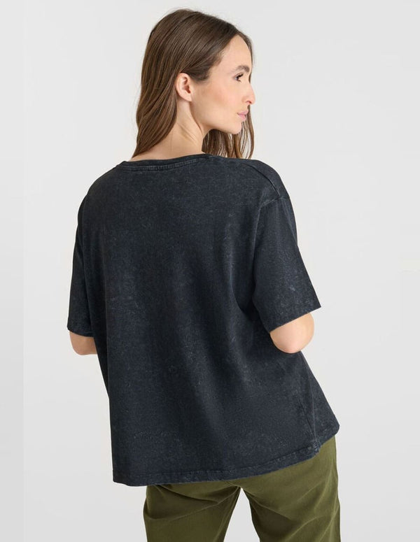 Camiseta Le Temps des Cerises Spears Negra Mujer