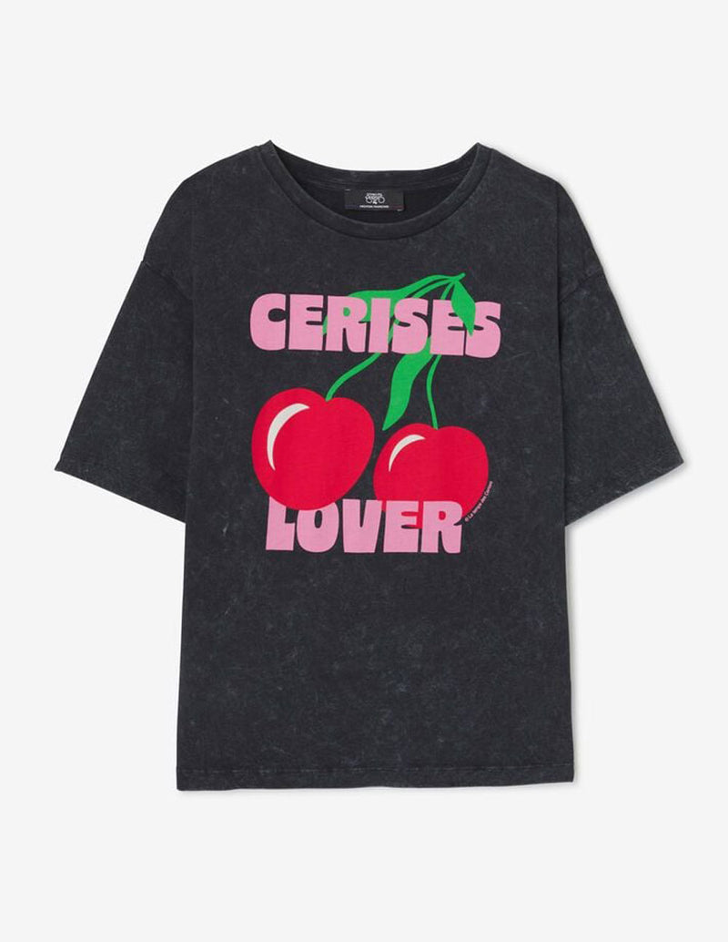 Camiseta Le Temps des Cerises Spears Negra Mujer