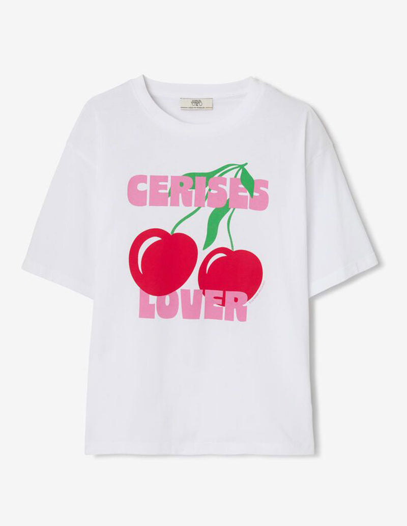 Camiseta Le Temps des Cerises Spears Blanca Mujer