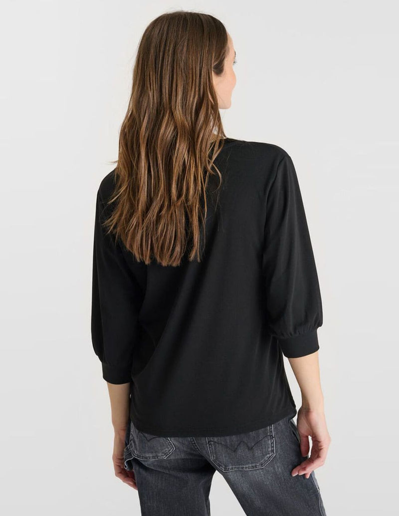 Camiseta Le Temps des Cerises Ticka Negra Mujer