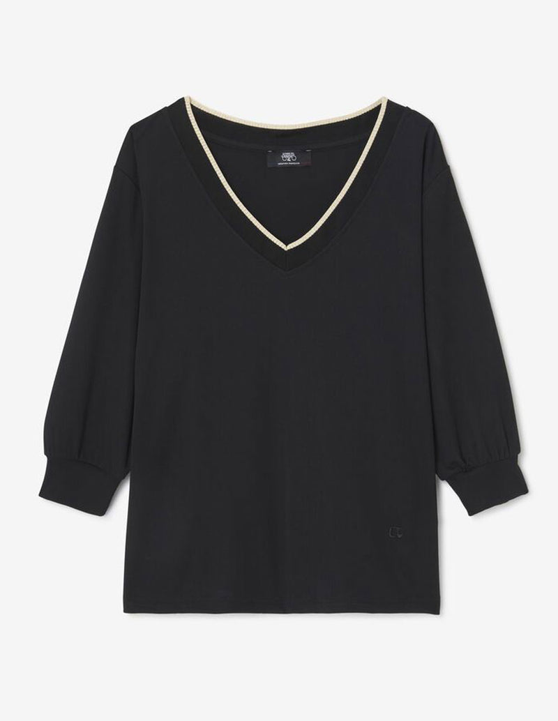 Camiseta Le Temps des Cerises Ticka Negra Mujer