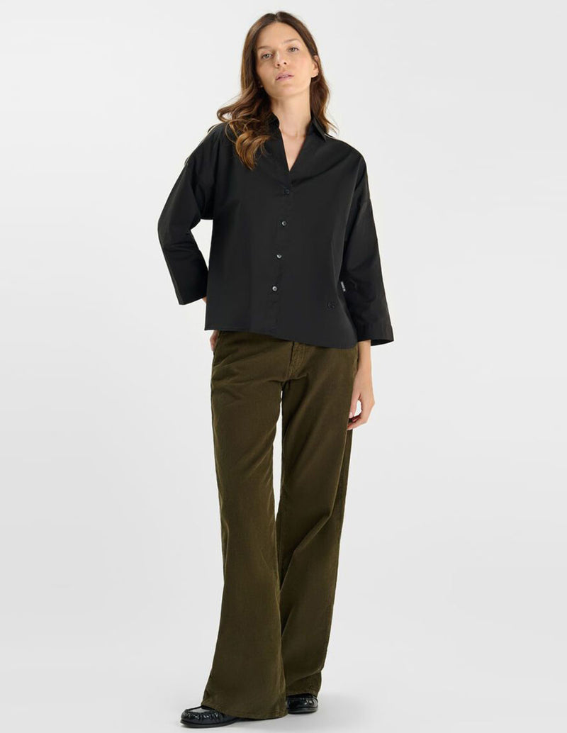 Camisa Le Temps des Cerises Tiven Negra Mujer