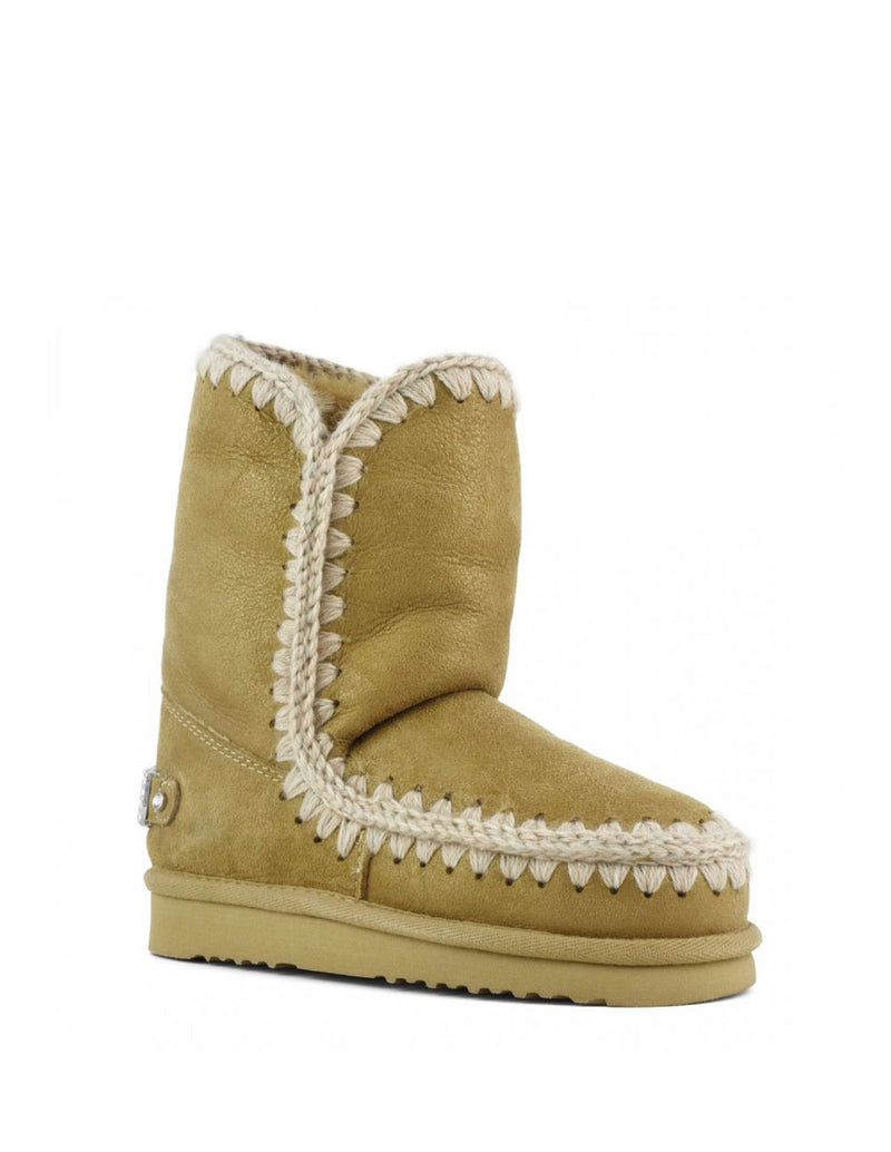 Botas MOU Eskimo 24 Rhinestones Logo Marrones Mujer