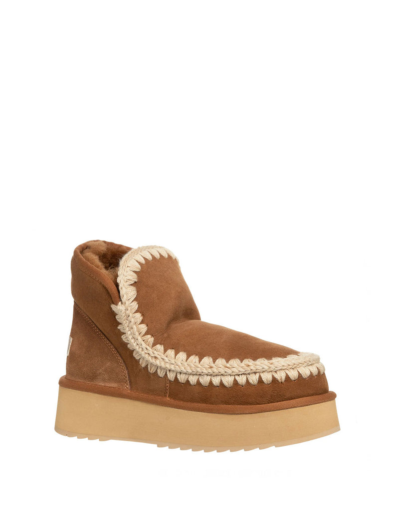 Botas MOU Eskimo Platform Marrones Mujer