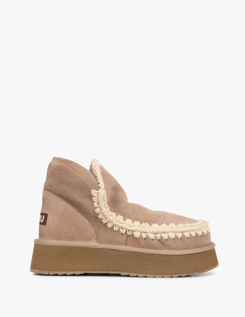 Botas MOU Eskimo Platform Beiges Mujer