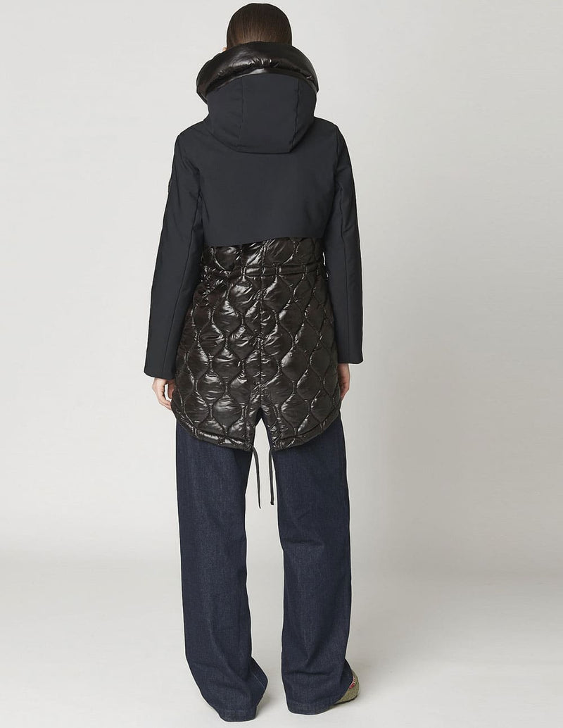 Parka Canadian La Corey Negra Mujer