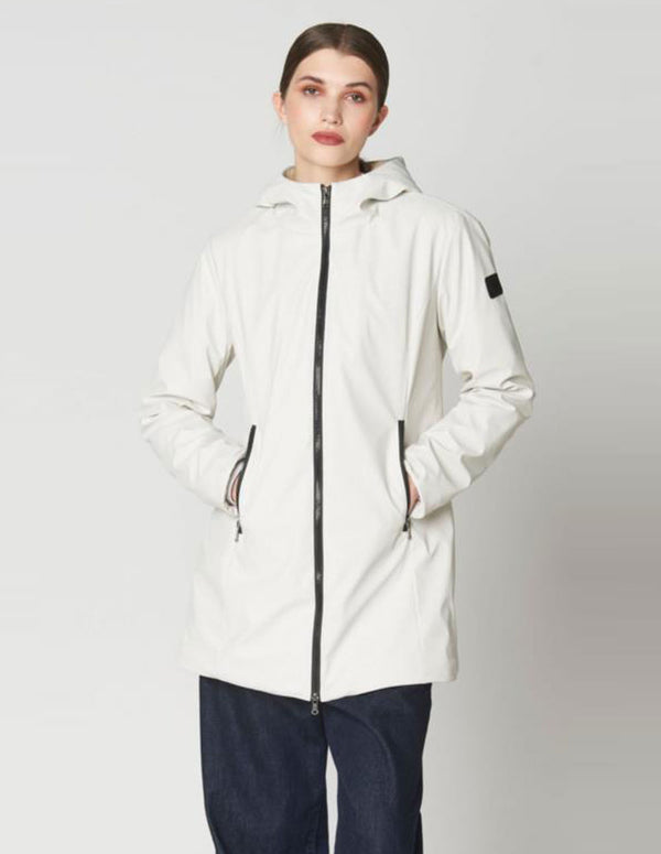 Parka Canadian Terrabone Blanca Mujer