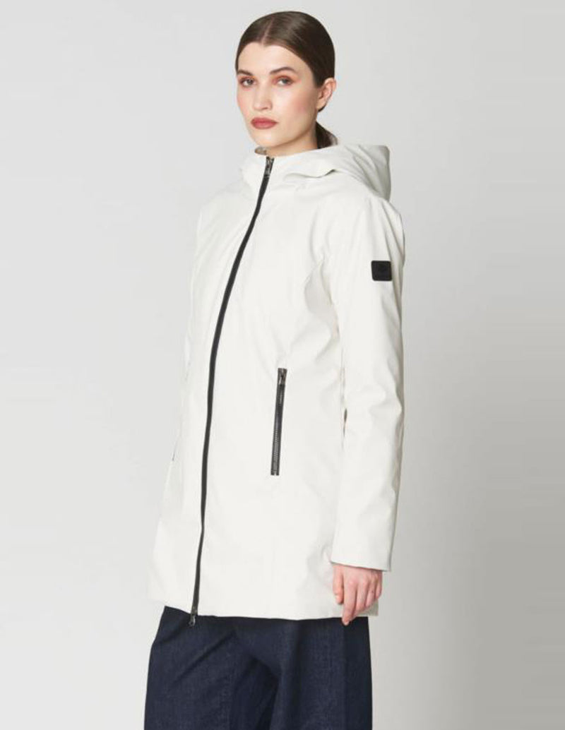 Parka Canadian Terrabone Blanca Mujer