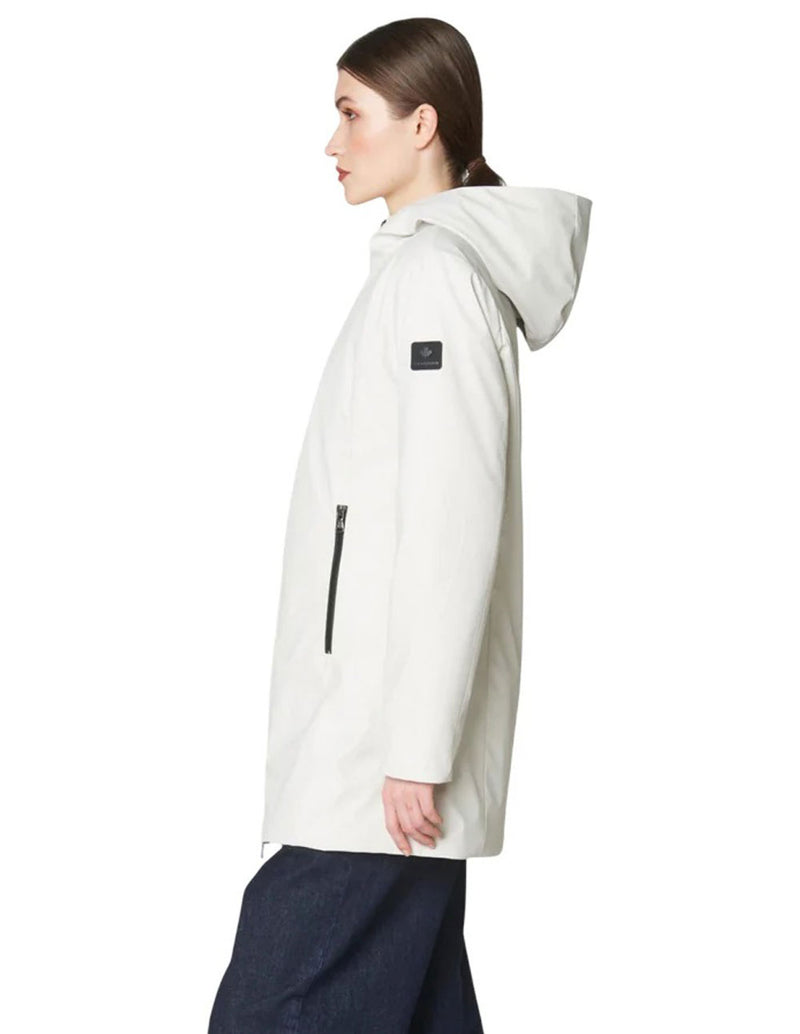 Parka Canadian Terrabone Blanca Mujer