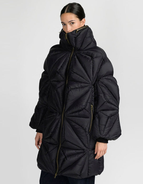 Parka Canadian Diamond Negra Mujer