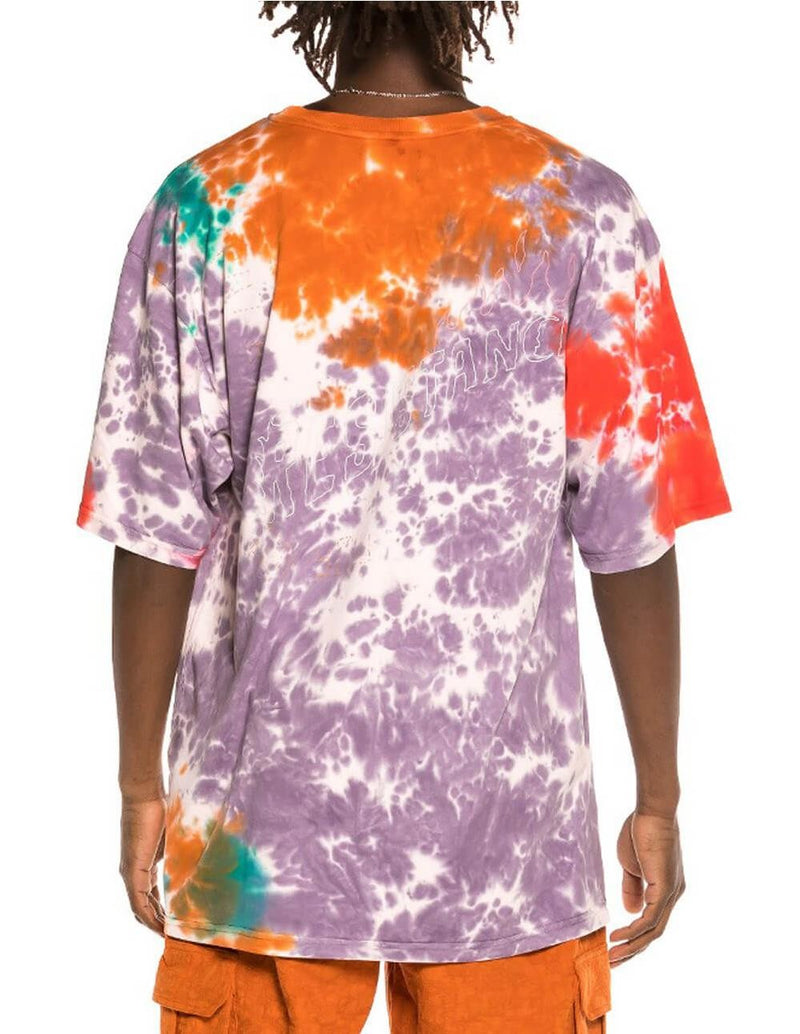 Grimey Liveution Magic 4 Resistance Tie Dye Multicolor Men's T-Shirt