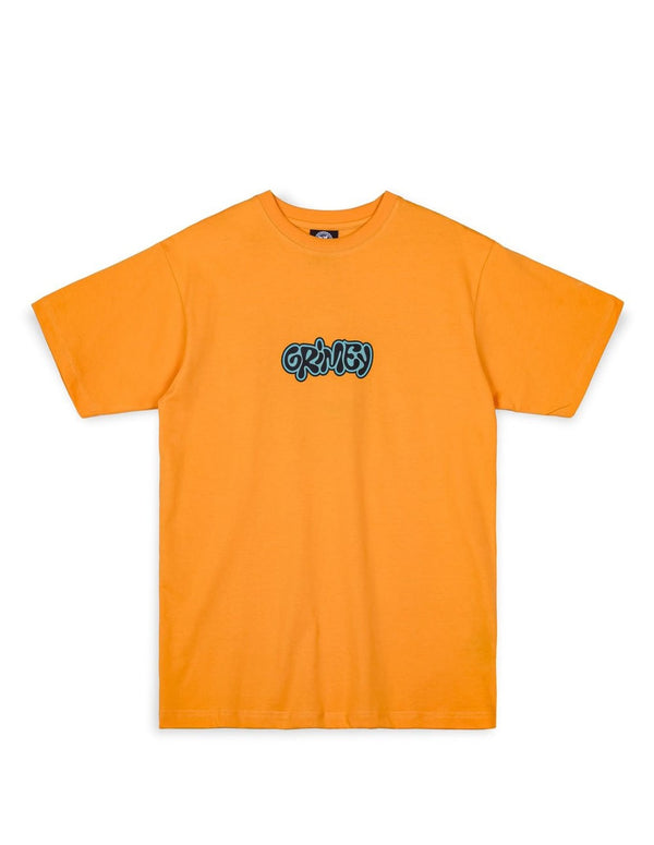 Camiseta Grimey The Brute Force Regular Naranja Hombre