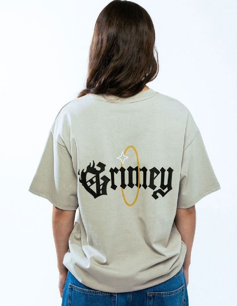 Camiseta Grimey Saoirse Regular Gris Unisex