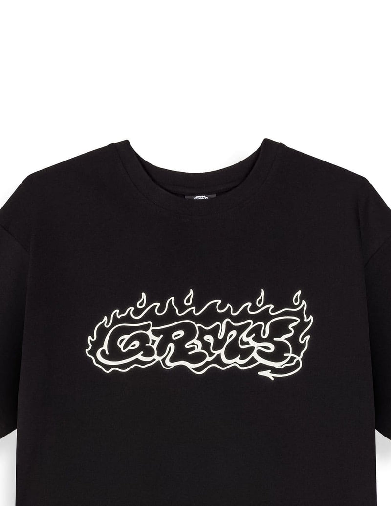 Camiseta Grimey The Shelter Throw Up Negra Unisex