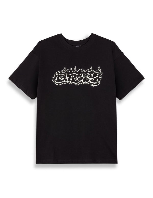 Camiseta Grimey The Shelter Throw Up Negra Unisex