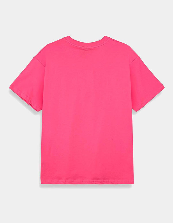 Camiseta Grimey The Shelter Throw Up Rosa Unisex