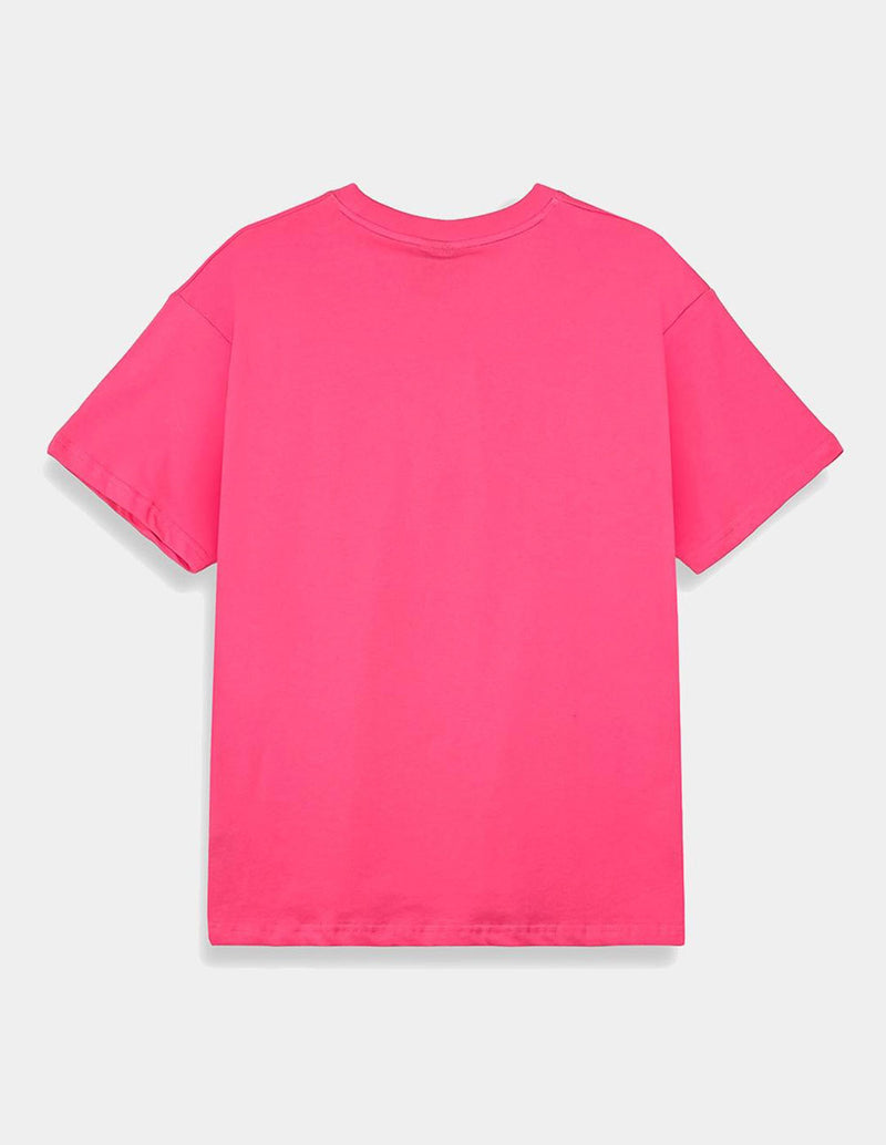 Camiseta Grimey The Shelter Throw Up Rosa Unisex