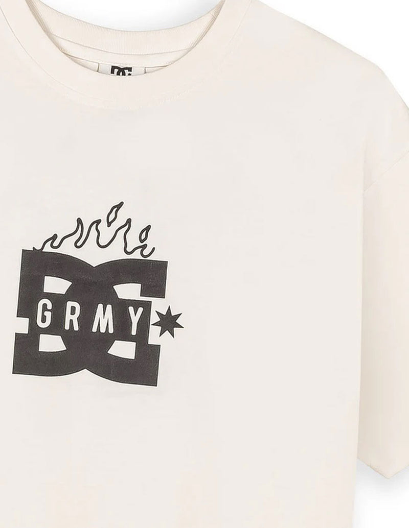 Camiseta Grimey The Swarm Blanca Unisex
