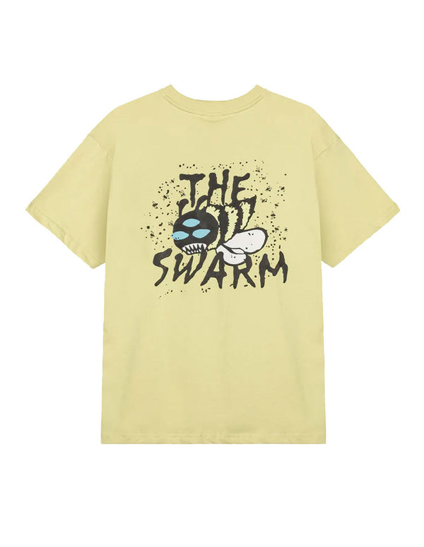 Camiseta Grimey The Swarm Amarilla Unisex
