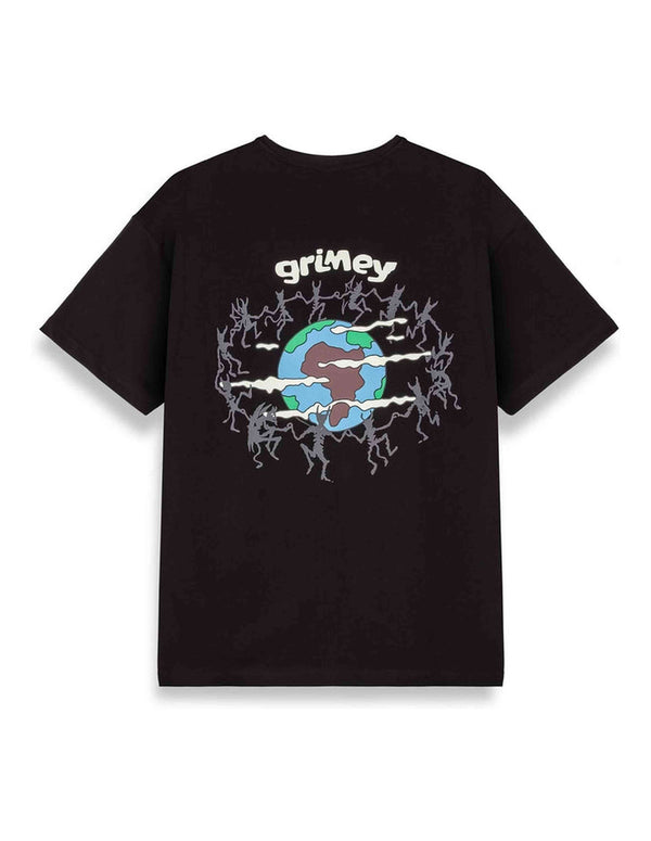 Camiseta Grimey The Planet Regular Negra Unisex