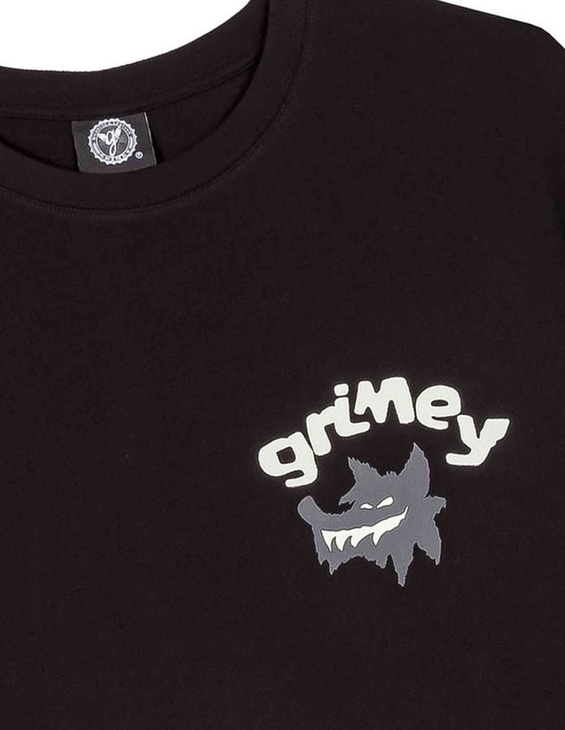 Camiseta Grimey The Planet Regular Negra Unisex
