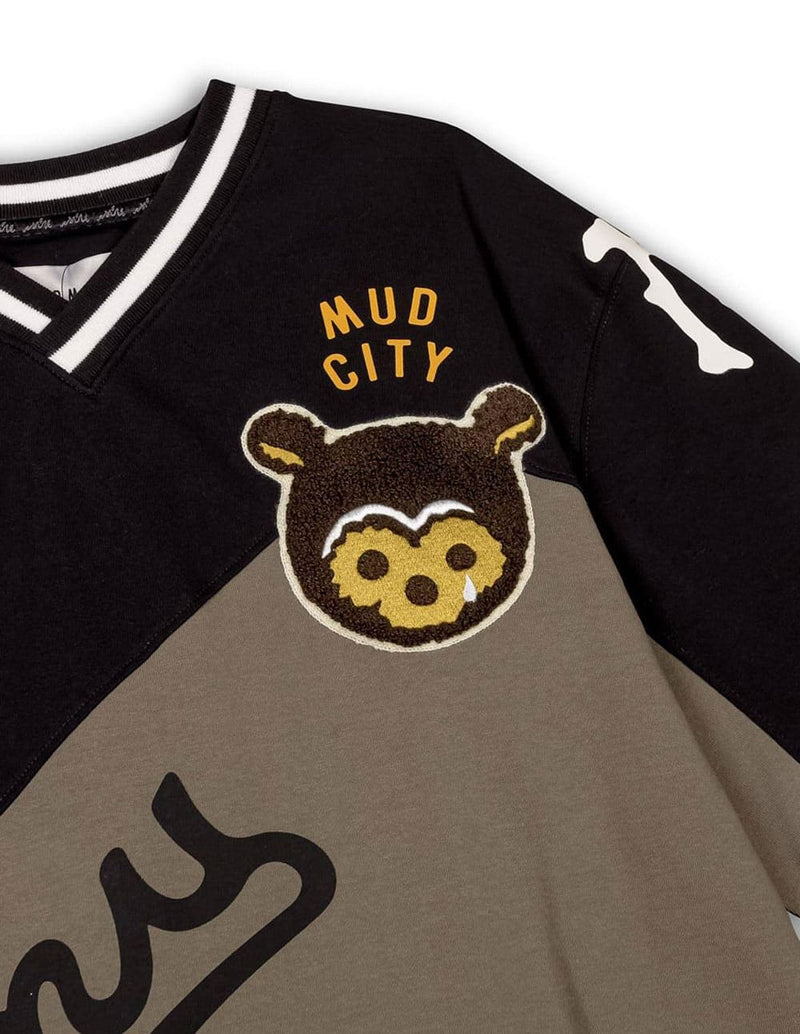 Camiseta Grimey Mud´S The Residence Negra y Marrón Unisex