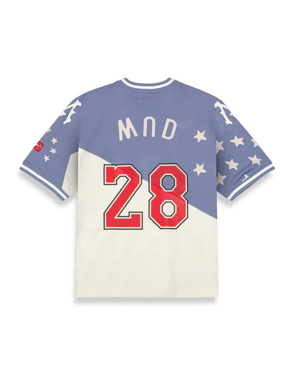 Camiseta Grimey Mud´S The Residence Azul y Blanca Unisex