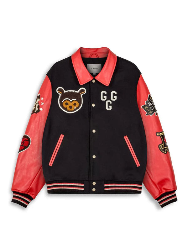 Chaqueta Grimey Mud´S The Residence Negra Unisex GBJK194-BLK NEGRO